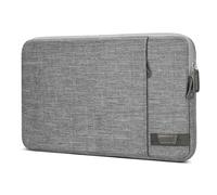 Portable Monitor Case 17.3 Inch,Protective Padded Sleeve Compatible with ARZOPA ForHelp ALOLG MNN UPERFECT Portable Monitor,Travel Bag with 2 Accessory Pocket,Size-15.9"x10.2",Gray