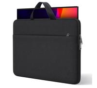 Portable Monitor Case 22 Inch, Protective Carrying Sleeve Compatible with ASUS Zenscreen/ Most 22" Portable Monitor Display, Shockproof-Padded Monitor Bag with Accessory Pocket & Handle