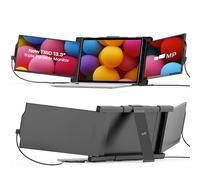 Portable Monitor for Laptops - Mobile Pixels 12.5'' Trio Screen Extender for 13''-14'' laptops,1080P Full HD IPS Screen,USB A/Type-C Plug and Play,Windows/Android/Mac Compatible (One Trio Monitor)