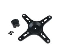 Portable Monitor Stand Mount Bracket VESA 75x75/100x100mm Catible Adjustable with Ball Head Includes M4 Screw Set Ideal for Home & Office Use