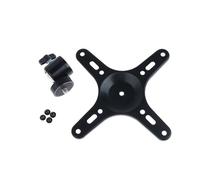 Portable Monitor Stand VESA 75x75/100x100 Mount Bracket Adjustable Wall Holder with M4 Screw Set Ideal for Home Office & Gaming Setup Space-Saving Design