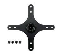 Portable Monitors Bracket Plate 17mm Ball Head 75x75mm 100x100mm Wall Mount Stand Adapter Bracket Plate Replacement Lightweight Monitors Stand