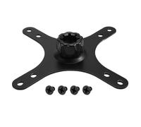 Portable Monitors Bracket Plate 17mm Ball Head 75x75mm 100x100mm Wall Mount Stand Adapter Bracket Plate Replacement Lightweight Monitors Stand