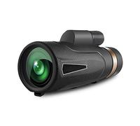 Portable Monocular 10x50 telescopes, High-power High-magnification Low Light, Monoculars Are Equipped with a Telescopic Tripod Phone Holder Adult Telescope for Viewing Traveling