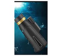 Portable Monocular 10x50 telescopes, High-power High-magnification Low Light, Monoculars Are Equipped with a Telescopic Tripod Phone Holder. Adult Telescope for Viewing, Traveling