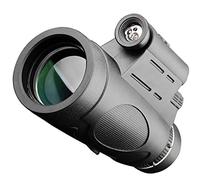 Portable Monocular 12x50 telescopes High-power, High-magnification Low Light, Monocular Telescope Comes with Three Lighting Effects Adult Telescope for Hiking Mountaineering Camping