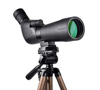 Portable Monocular 20-60x60 Monoculars Spotting Scope BAK4 45 Degree Angled Eyepiece Telescope and 20x-60x Zoom Magnification with Tripod, Carrying Bag for Adult Bird Watching Outdoor