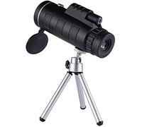 Portable Monocular 40x60 Zoom Monocular Telescope Compact, High Power Monoculars with Smartphone Holder & Tripod, BAK4 Prism & Waterproof Monocular Scopes Telescope