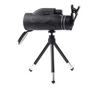 Portable Monocular 80X100 High Power&HD Monocular with BAK4 Prism, Simple Mobile Phone Clip + Aluminum Alloy Telescopic Bracket