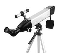 Portable Monocular Astronomical Telescope 500/60mm High Magnification Astronomy Refractor Telescope with Adjustable Tripod and Handbag Space Magnification Starry Sky Deep Space Mirror Stargazi