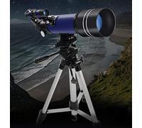 Portable Monocular Astronomical Telescope for Adult Children,70mm Big Caliber Astronomical Telescope 400mm Focal 201X Refractive Multilayer Coated Lens Monocular Telescope Focal With Tripod