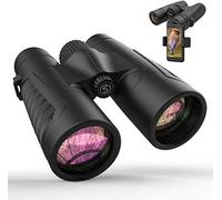 Portable Monocular High Performance Wide Angle Binoculars, Low Light 12X42 Beyond Waterproof Roof Prism Telescope, Outdoor Travel