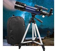 Portable Monocular Professional Stargazing Astronomy Telescope Portable Refracting Telescope With Telescopic Tripod & Backpack, Fully Coated Glass Optical Mirror for Children Adult Beginners