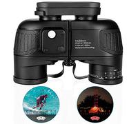 Portable Monocular Telescope Compact Binoculars with Rangefinder Compass, Waterproof Fogproof High-Grade Telescope for Outdoor Hiking/Shooting/Travelling//Bird Watching