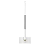 Portable Mop 360° Rotatable Face Towel Mop Automatic Cloth Changing Dust Mop Wall-Mounted Mop Holder Push-Pull Handle Flat Mop for Easy Use for Bathroom Kitch Dust Remover