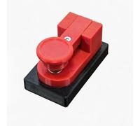 Portable Morse Code Key, Adjustable Contact CW Telegraph Key with Stable Base, 3D Printed ABS for Ham Radio Practice, Red