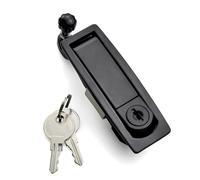 Portable Mortise Interior Security Door Lever Panel Lock 1Pcs(with Key)