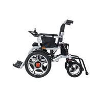 Portable Motorized Electric Wheelchair High Performance Power Chair for The Disabled Price Four-Wheel Aluminium Comfortable and Easy to Use(12A Lead Acid)