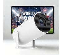 Portable Movie Projector for Home Cinema, Compatible with Smartphone, HDMI & USB, Ideal for Indoor & Outdoor Projection - Easy Setup & Use