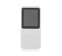 Portable MP3 Player Hiking Sports Bluetooth-compatible 5.0 Rechargeable Video Music Playing Speaker Build-in Microphone White 8G