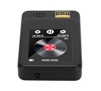 Portable MP3 Player, Music Player with Bluetooth 5.0, Portable HIFI Alarm Clock Recording Calendar Music Player FM for Work Sports (With 16G Memory Card)