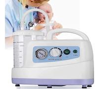 Portable Mucus Secretion Machine, Electric Sputum Phlegm Suction Pump Device Unit 1000 Cc Suction Canister for Viscous Liquid Absorption