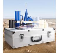 Portable Mud Viscometer Kit for Slurry Testing, Hydrometer and Sand Content Analysis, Accurate 0.96-3 G/cm³ with Aluminum Case for Laboratory and Drilling Research