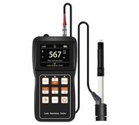 Portable Multi-Angle Hardness Tester Large Color Display 100 Data Memory for Various Materials Portable Digital Hardness Meter