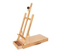 Portable Multi-Functional Easel Professional Art Display Stand Versatile Oil Painting Tool Box Ideal for Various Canvas Sizes Perfect for Artists and Presentations