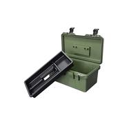 Portable Multi-Functional Tool Box for Home Repairs, Electric Work, and Emergency Use - Green Storage Case for Automotive and Household Tools