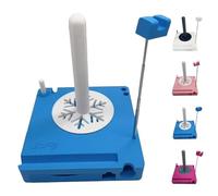 Portable Multi-Functional Yarn Holder Spinner with Phone Stand, 2026 New Detachable Yarn Spool Box & Crochet Accessories Organizer for Knitting Lovers (Blue)