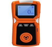 Portable Multi Gas Analyzer Monitor Lcd Display H2s Nh3 O2 Ex Ch4 Detector Real-time Ppm For Home Work Safety Orange H2-0-1000ppm