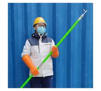 Portable Multi-Voltage Rescue Pole Pole, Length 2 3 4 4.5 5 6 8 10M Cut The Power Insulated Operating Rod, Insulated Body Rescue Hook(5Section-394"/10m/32.8ft)