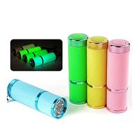 Portable Multifunction Tactical UV Ultra Violet 9LED Flashlight Backlight Torch 395n Camping Biking Hiking