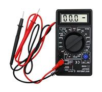 Portable Multitest Meter Auto-Scaling Function, ABS Housing & Triode Diode Checker for Home Electronics Diagnostics Engineering Student Multimeter
