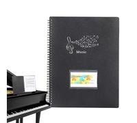 Portable Music - A4 Paper Document Folder | Music Folder for Directors, Music Folder, Songbook Carrier, Music Page Storage Holder for a