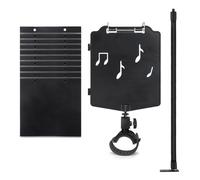 Portable Music Stand Clarinet Lyre Music Clip ABS And Silicone Clarinet Music Holder For Bands And Beginner Practice