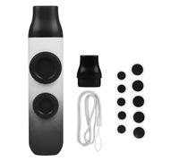 Portable Musical Instrument Kazoos Lightweight Design ABS Material Convenient Travel Camping Educational Use Double