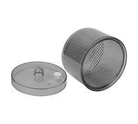 Portable Nail Art Cleaning Box, Nail Sterilizer Box, Manicure Tools Cleaning Container Nail Art Tool Cleaning Cup Pedicure Manicure Storage Clean Sterilizer Storage Box for Manicure Accessories(grey)