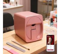 Portable Nail Art Printer, 2400 DPI Custom Designs, Fast Drawing in 10 Secs, Ideal for Nail Lovers and Enthusiasts