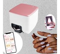 Portable Nail Art Printer for Custom Photos | 10-Second DIY At-Home Manicure & Mobile Nail Business Starter Kit | Instantly Print Any Image: Pets, Logos, Selfies | Perfect Tech Gift for Women & Girls
