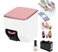 Portable Nail Art Printer with Intelligent Recognition, Fast Digital Painting for DIY Nail Designs