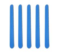 Portable Nail File Set 20/100 Pcs 100/180 Wooden Files Disposable Manicure Tools for Home Travel Double-Sided Buffers Polishers Ideal Professional Blue 100pcs