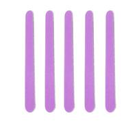 Portable Nail File Set 20/100 Pcs 100/180 Wooden Files Disposable Manicure Tools for Home Travel Double-Sided Buffers Polishers Ideal Professional Light Purple 20PCS