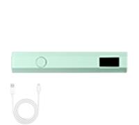 Portable Nail Lamp - UV Light Nail Sticker Set, Small Rechargeable Nail Pen with LED Display | Portable Glue Dryer with 2 Timers, Professional Lamp