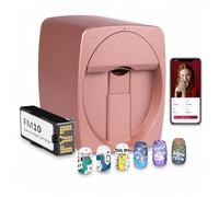 Portable Nail Printer Machine, 10W App-Controlled Nail Art Printer