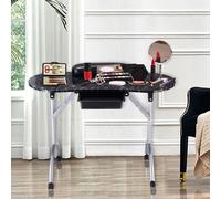 Portable Nail Table Station Manicure Tech Desk Nails Art Table Set