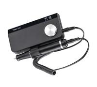 Portable Nails Drill 35000 RPM Rechargeable Electric Nails File Machine E File for Acrylic Gel Polishing Removing Cordless E-File Nail Drill Kits with Nail Bits