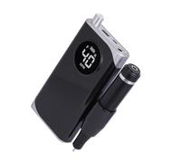 Portable Nails Drill 40000 RPM Rechargeable Electric Nails File Machine E File for Acrylic Gel Polishing Removing Cordless E-File Nail Drill Kit with Nail Bits