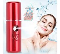 Portable Nano Ionic Facial Steamer and Sauna - Handheld Device with Small Mist Technology for Deep Moisturizing Skin Care SPA Treatment at Home, Ideal for Women and Men